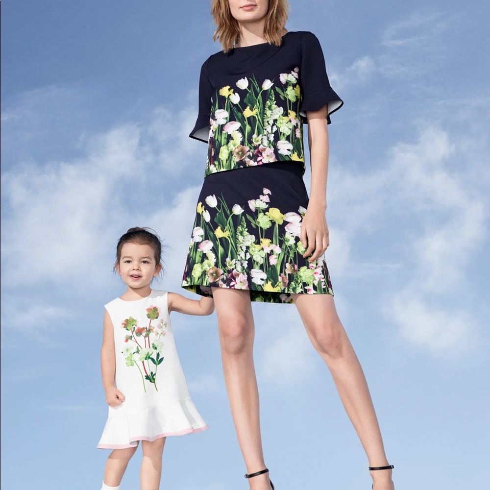 Victoria Beckham for Target floral blouse